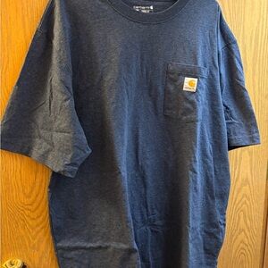 Carhartt Men's Navy Short Sleeve Tee